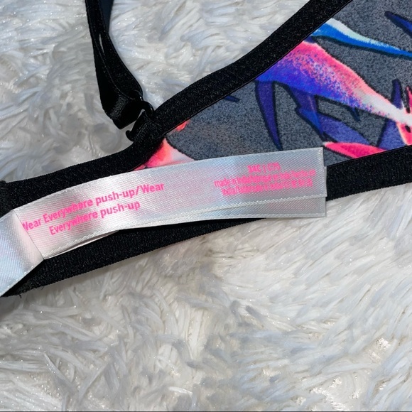 Victorias Secret Push Up Bra Tropical size 34C‎ wear everywhere push up intimate - Picture 6 of 8